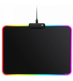 Коврик для мышки TWolf P1 RGB (25*30*0.4cm) (Чёрный)