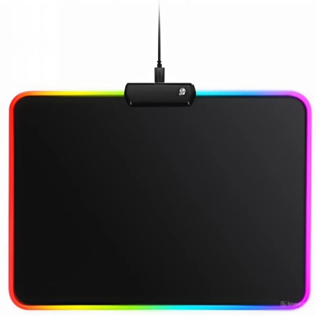 Коврик для мышки TWolf P1 RGB (25*30*0.4cm) (Чёрный)