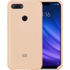 Силикон Original Case Xiaomi Mi8 Lite (Пудровый)