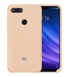 Силикон Original Case Xiaomi Mi8 Lite (Пудровый)