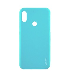 Силиконовый чехол iNavi Color Case Xiaomi Mi Play (Бирюзовый)