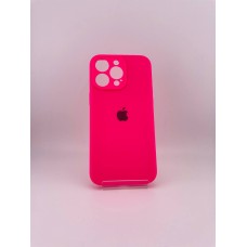Силикон Original RoundCam Case Apple iPhone 15 Pro Max (31) Barbie Pink