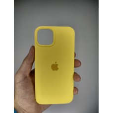 Силикон Original Round Case Apple iPhone 13 (13) Yellow