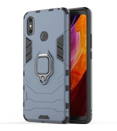 Бронь-чехол Ring Armor Case Xiaomi Mi Max 3 (Пыльная бирюза)