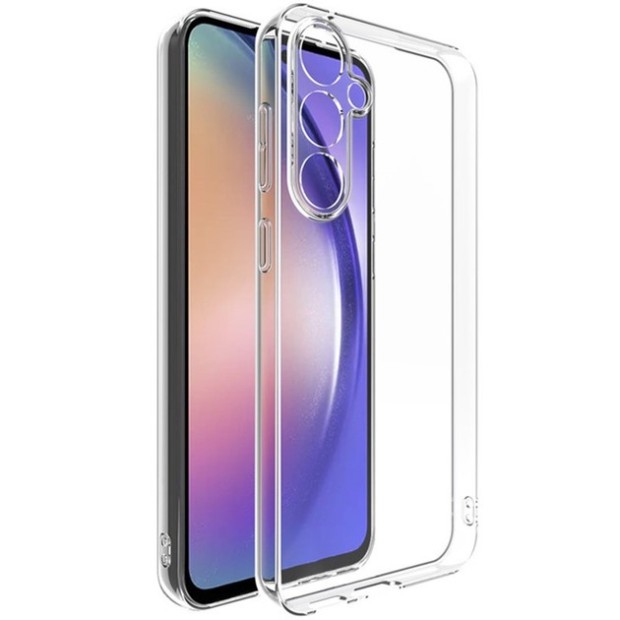 Силикон WS Samsung Galaxy A56 (ShutCam) (Прозрачный)