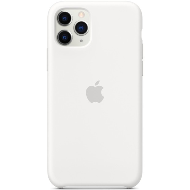 Силикон Original Case Apple iPhone 11 Pro (06) White