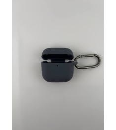 Чехол для наушников Full Silicone Case Apple AirPods 4 (19) Dark Grey