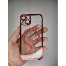Чехол UMKU Shining with MagSafe Apple iPhone 13 (Red)