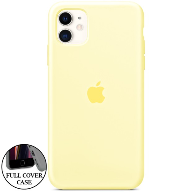 Силикон Original Round Case Apple IPhone 11 (51) Mellow Yellow