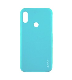 Силиконовый чехол iNavi Color Xiaomi Redmi Note 6 / Note 6 Pro (Бирюзовый)