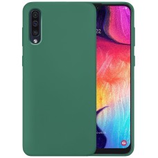 Силикон Original 360 Case Samsung Galaxy A30s / A50 / A50s (Тёмно-зелёный)