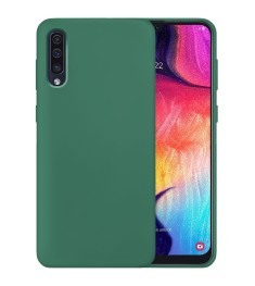 Силикон Original 360 Case Samsung Galaxy A30s / A50 / A50s (Тёмно-зелёный)
