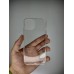 Чехол силиконовый WS Apple iPhone 15 (Прозрачный)