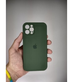 Силикон Original RoundCam Case Apple iPhone 12 Pro (Forest Green)