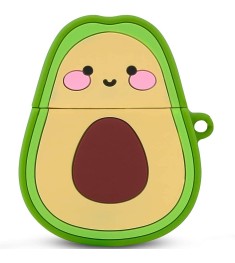 Футляр для наушников Cartoon Apple AirPods 2 (Avocado, 02)