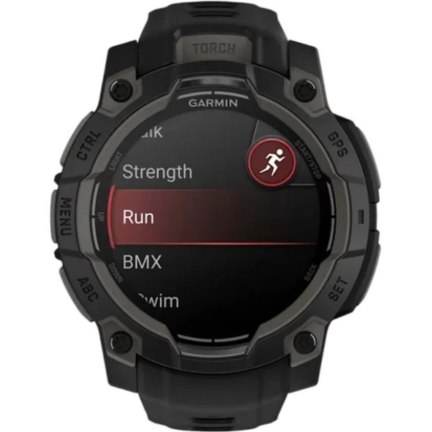 Смарт-часы Garmin Instinct 3 45mm AMOLED (Black)