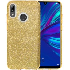 Силикон Glitter Huawei P Smart (2019) (Золотой)