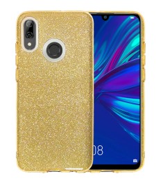 Силикон Glitter Huawei P Smart (2019) (Золотой)