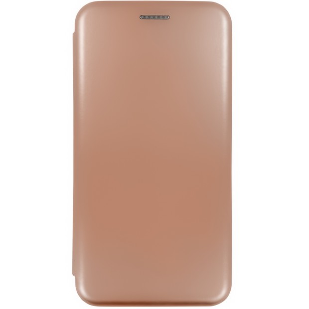 Чехол-книжка Оригинал Матовая Xiaomi Redmi 10  (Розовое-золото)