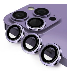 Защитное стекло на камеру Metal Armor Apple iPhone 14 Pro Max Purple