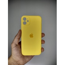 Силикон Original RoundCam Case Apple iPhone 11 (63) Canary Yellow