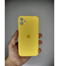 Силикон Original RoundCam Case Apple iPhone 11 (63) Canary Yellow