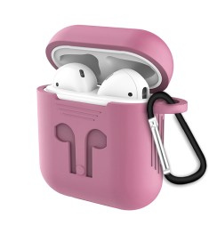 Чехол для наушников Full Silicone Case Apple AirPods (Camelia)