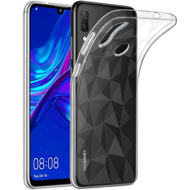 Силиконовый чехол Prism Case Huawei P Smart (2019) / Honor 10i (прозрачный)