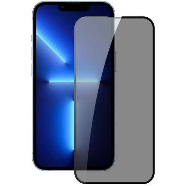 Защитное стекло 5D Privacy HD Apple iPhone 13 Pro Max / 14 Plus Black