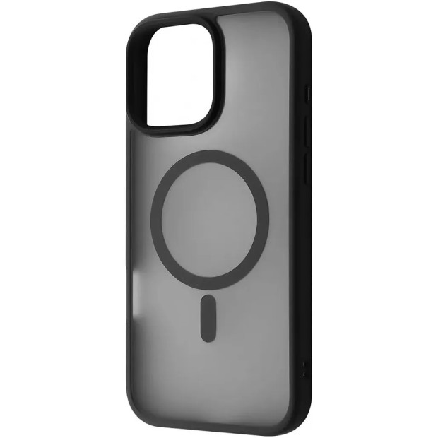 Чехол WAVE Matte Insane Case with MagSafe iPhone 16 Pro Max (Black)