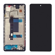 Дисплей для Xiaomi Redmi Note 12 Pro (5G) с чёрным тачскрином и корпусной рамкой OLED