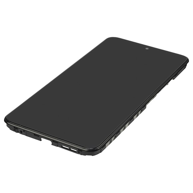 Дисплей для Xiaomi Redmi Note 12 (4G) с чёрным тачскрином и корпусной рамкой IPS