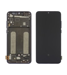 Дисплей для Xiaomi Mi 9 Lite с чёрным тачскрином и корпусной рамкой OLED