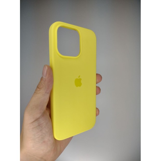 Силикон Original Round Case Apple iPhone 15 Pro Max (40) Flash