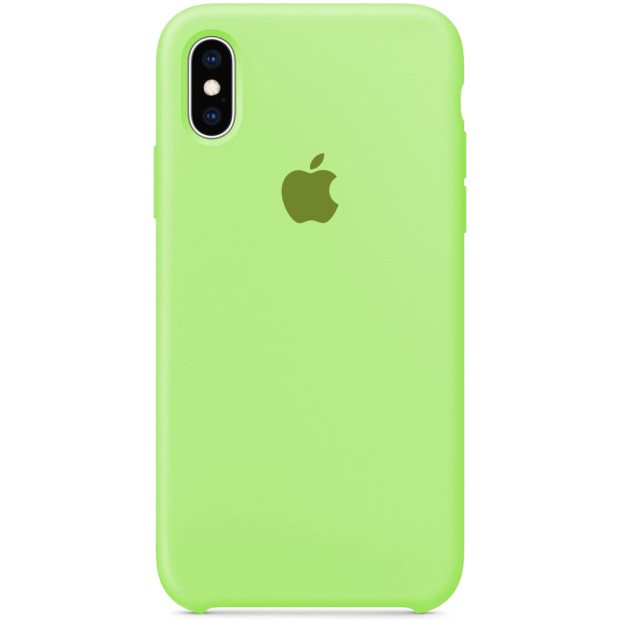 Силиконовый чехол Original Case Apple iPhone XS Max (10) Mint