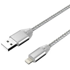 USB кабель Led (lightning) (Белый)