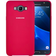 Силиконовый чехол Original Case Samsung Galaxy J7 (2016) J710 (Бордовый)