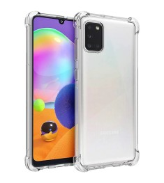 Силикон 6D Samsung Galaxy M31S (2020) (Прозрачный)