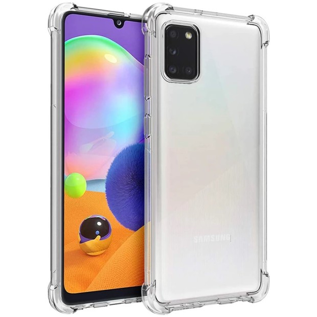 Силикон 6D Samsung Galaxy M31S (2020) (Прозрачный)