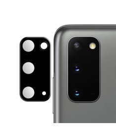 Защитное 3D стекло на камеру Samsung Galaxy S20 (2020) Black