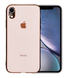 Силиконовый чехол Zefir Case Apple iPhone XR (Розовое-золото)