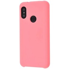 Силиконовый чехол Original Case Xiaomi Redmi Note 5 / Note 5 Pro (Розово-красный)