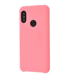 Силиконовый чехол Original Case Xiaomi Redmi Note 5 / Note 5 Pro (Розово-красный..