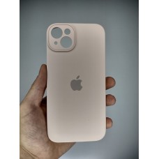 Силикон Original RoundCam Case Apple iPhone 14 Plus (08) Pink Sand