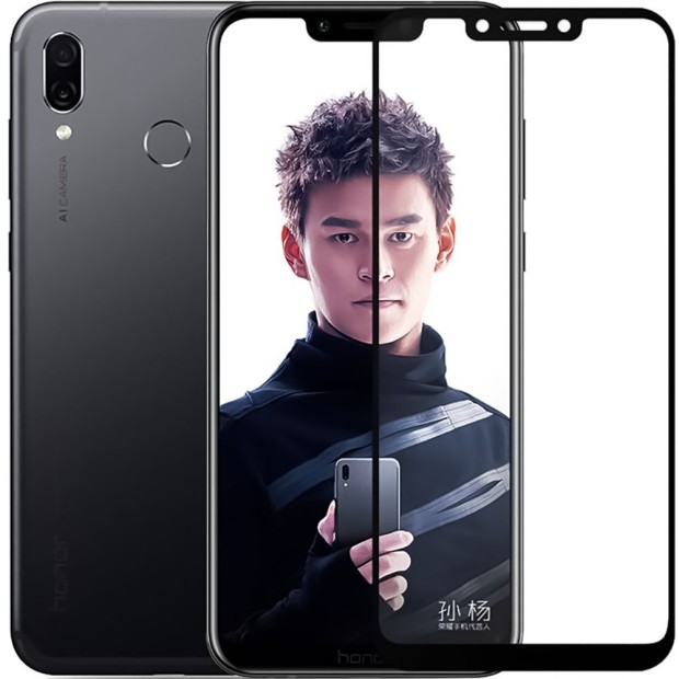 Стекло 5D Huawei Honor Play Black
