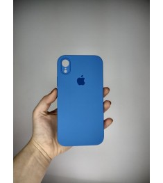 Силикон Original Square RoundCam Case Apple iPhone XR (12) Royal Blue