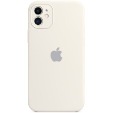 Силикон Original RoundCam Case Apple iPhone 11 (06) White