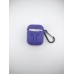 Чехол для наушников Full Silicone Case Apple AirPods (02) Ultra Violet