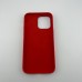 Чехол Silicone Case with MagSafe Apple iPhone 14 Pro Max (Red)