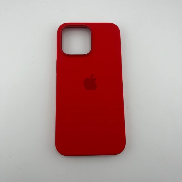 Чехол Silicone Case with MagSafe Apple iPhone 14 Pro Max (Red)